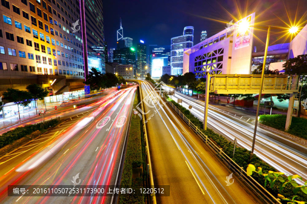夜間城市交通