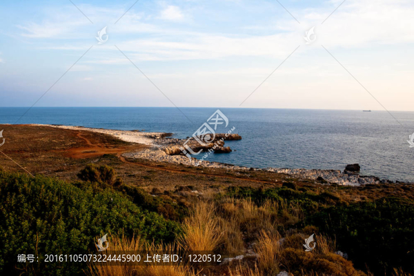 海岸；Kefalonia