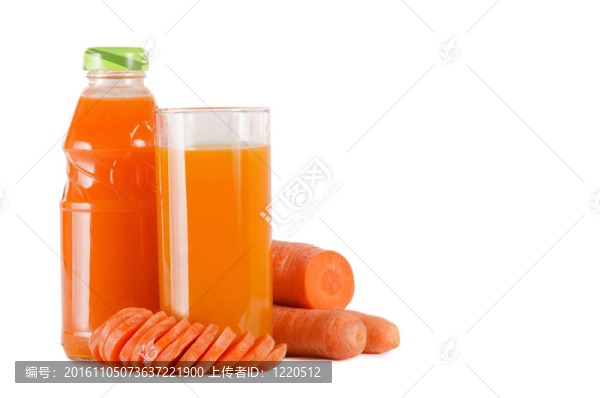 玻璃與carrot,juice