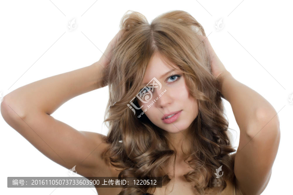 漂亮女孩的畫(huà)像