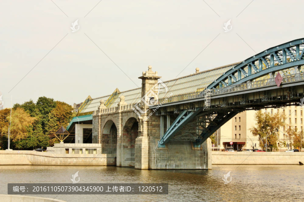 安得烈在莫斯科的天橋