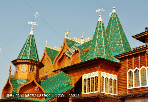 Tsar,Alexei,Mikhailovich的宮殿塔
