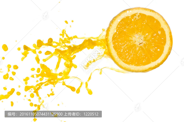 橙汁飛濺