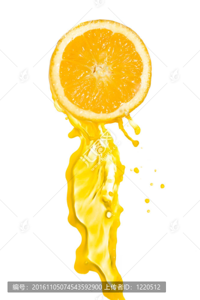 橙汁飛濺