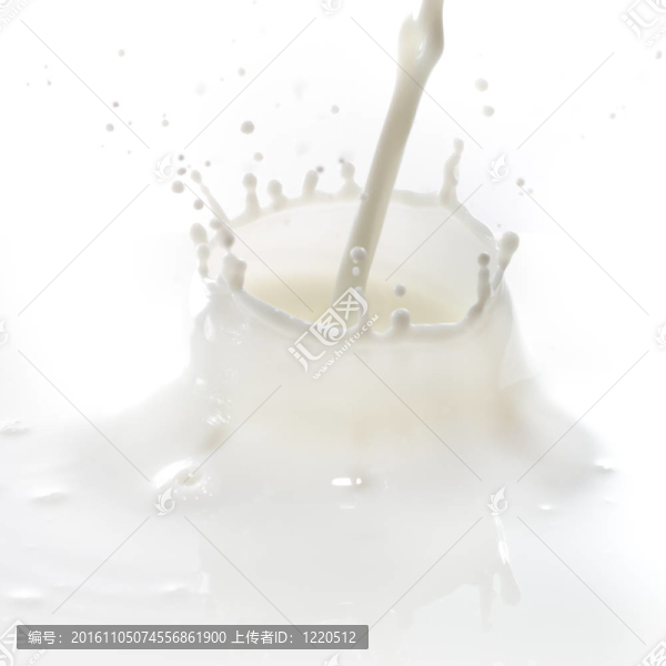 牛奶濺