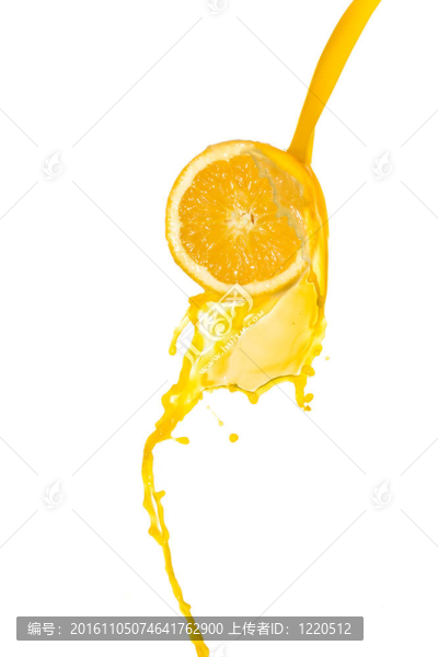 橙汁飛濺