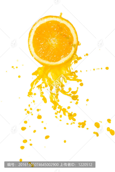 橙汁飛濺