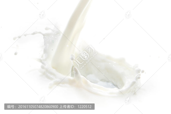 牛奶濺