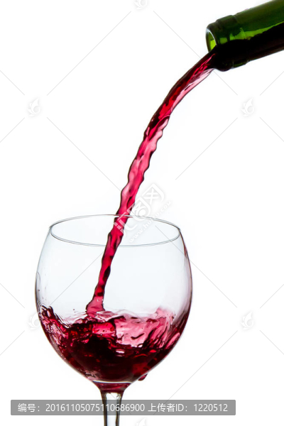 把紅葡萄酒
