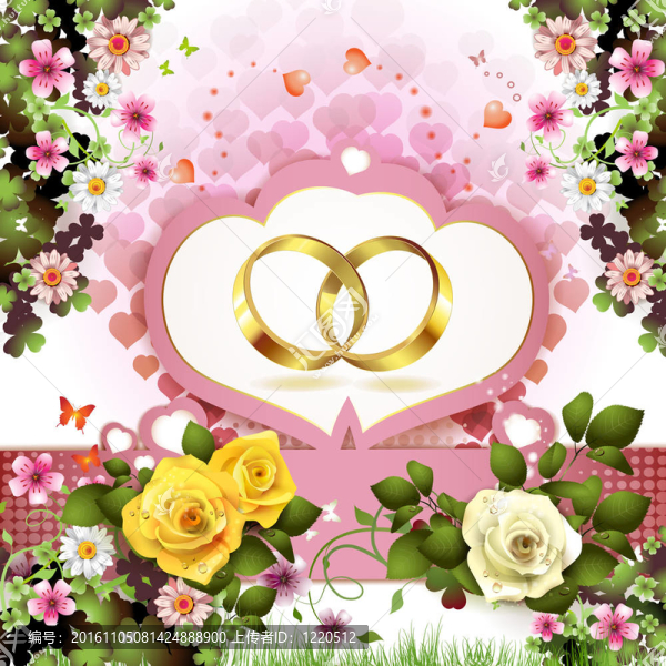兩個(gè)結(jié)婚戒指