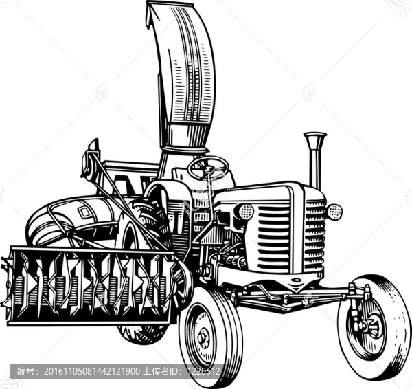 農(nóng)民的拖拉機(jī)