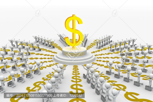 美元3D標(biāo)志
