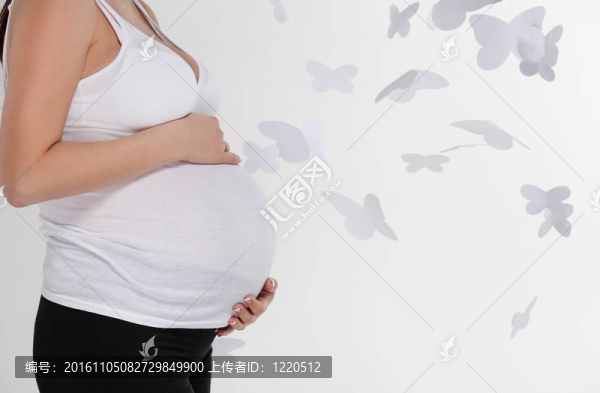 孕婦的肚子