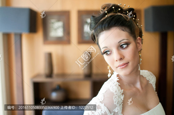 美麗的新娘看