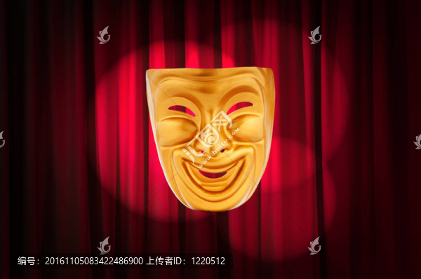 帶面具的戲劇表演概念