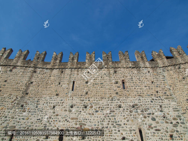 Castello,Medievale；都靈；意大利