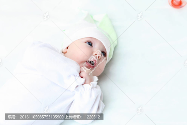 可愛的嬰兒帽