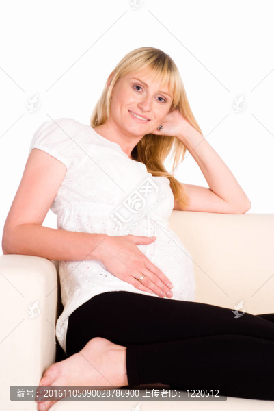 快樂的孕婦