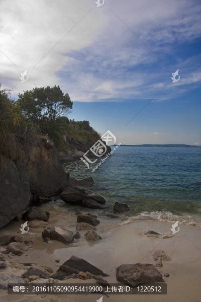 布埃烏海灘；西班牙；加利西亞自治區(qū)；