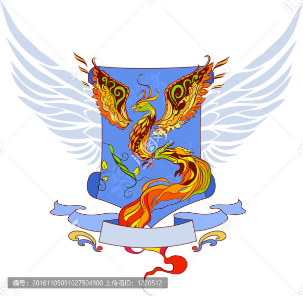 鳳凰geraldic,illustarti