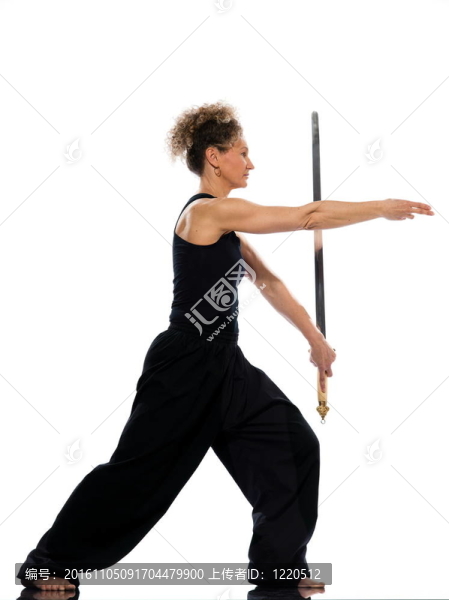 女子太極拳tadjiquan體位姿勢位置