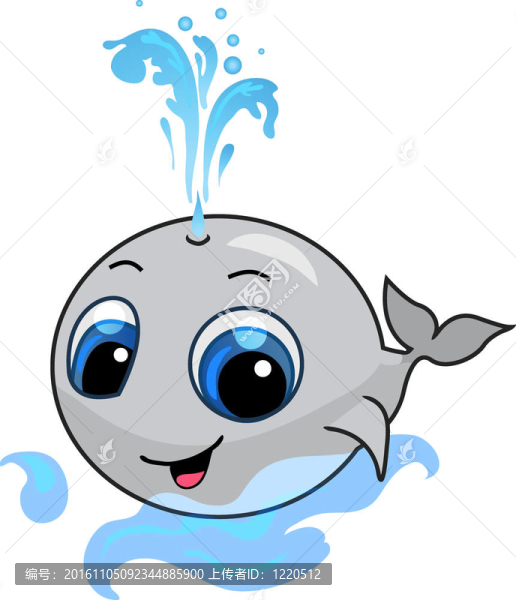 微笑的小鯨魚