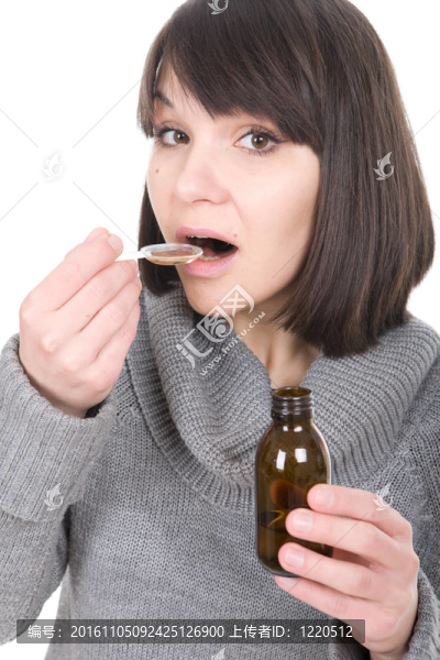 生病的女人