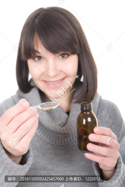 生病的女人
