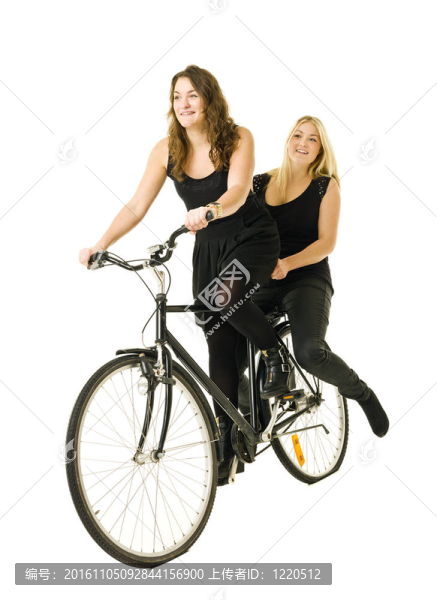 女孩的自行車