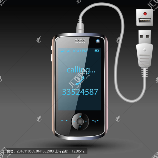 具有數(shù)據(jù)電纜連接的媒體播放器