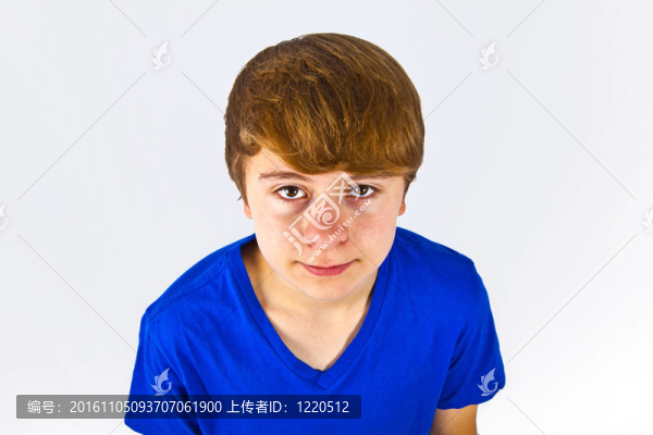 友善的年輕男孩
