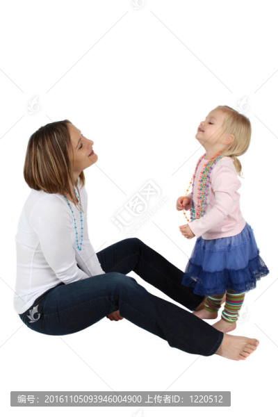 母親和女兒
