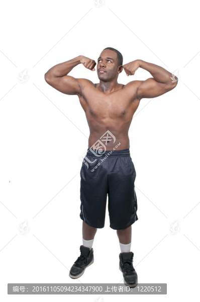 肌肉發(fā)達的男人