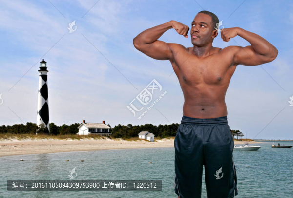 肌肉發(fā)達(dá)的男人