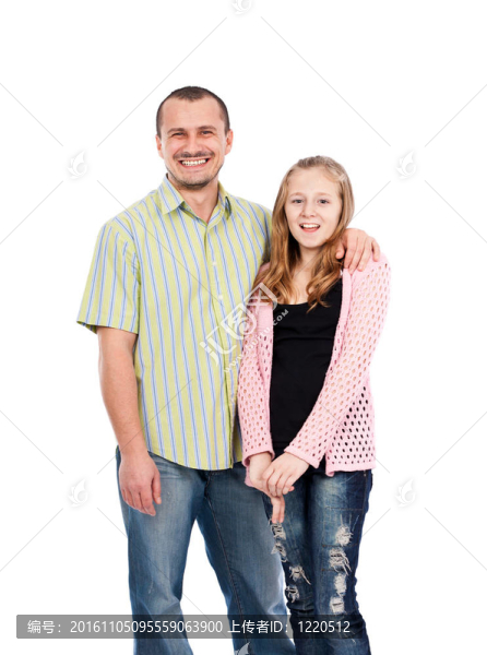 父親和女兒