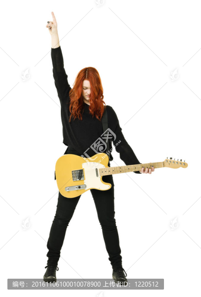 女吉他手