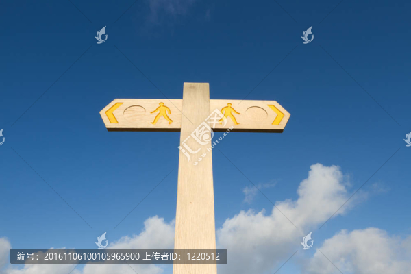 行人標(biāo)志。