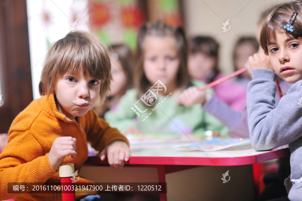 學齡前的孩子