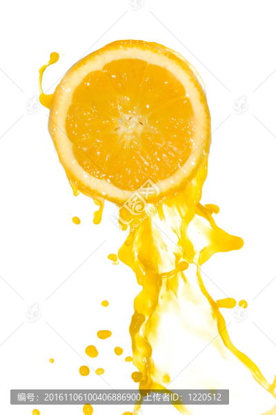 橙汁飛濺