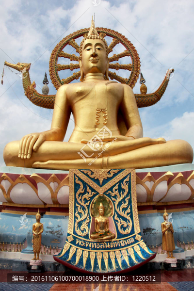 蘇梅島寺Wat,Phra,Yai