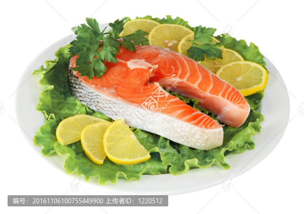 用一個(gè)檸檬和歐芹菜紅魚排