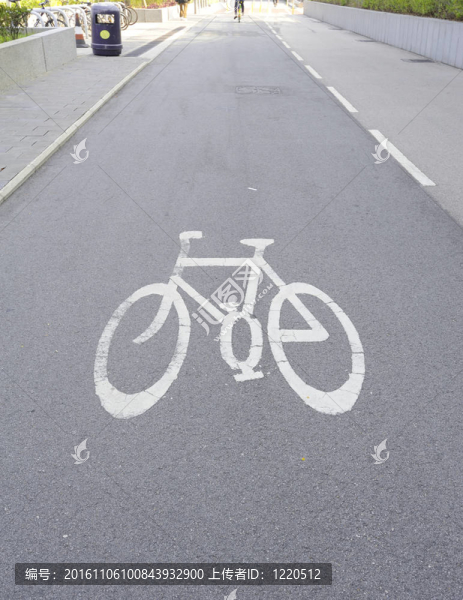 自行車道路標(biāo)志