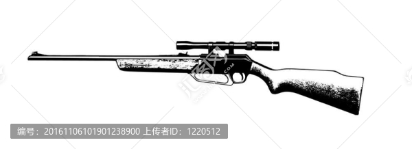 槍的插圖