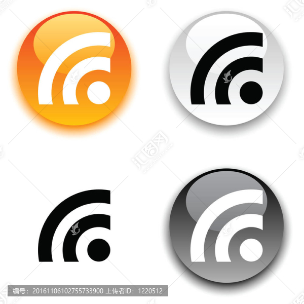 RSS按鈕。