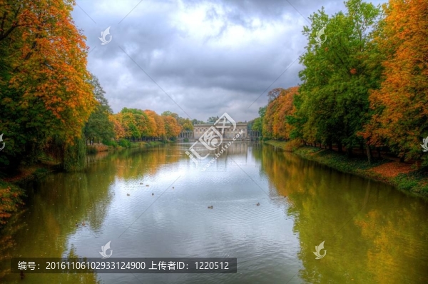 瓦津基公園華沙波蘭