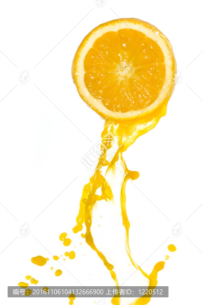 橙汁飛濺
