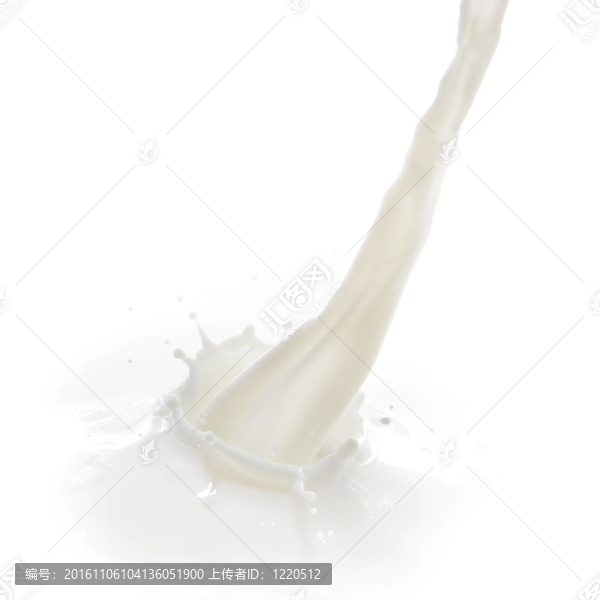 牛奶濺
