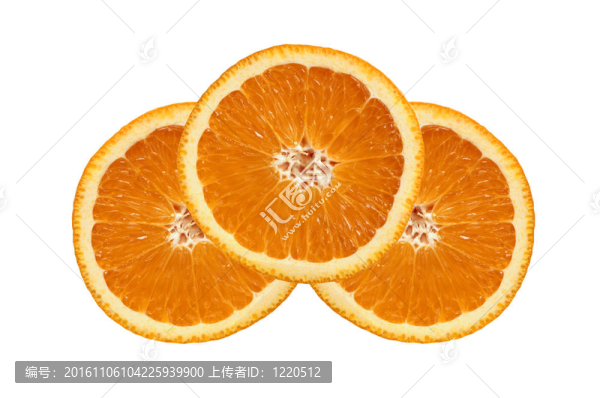 白色的橘橘片