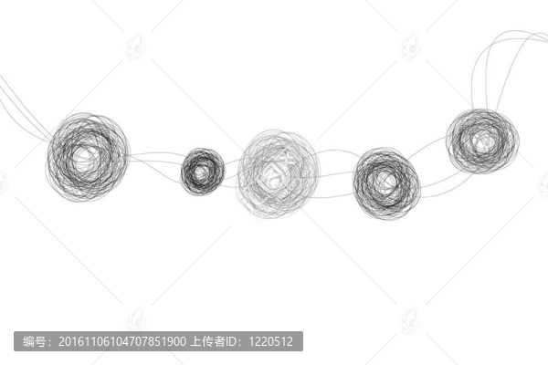 摘要素描圖像