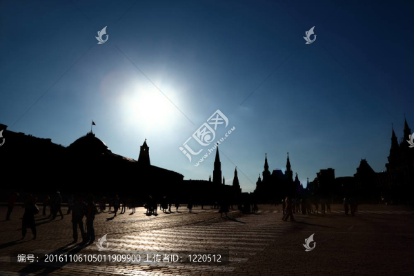 莫斯科克里姆林宮紅場。Destin旅游觀光